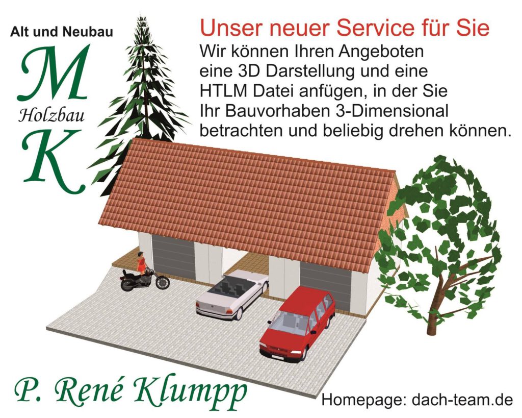 Bauvorhaben in 3D