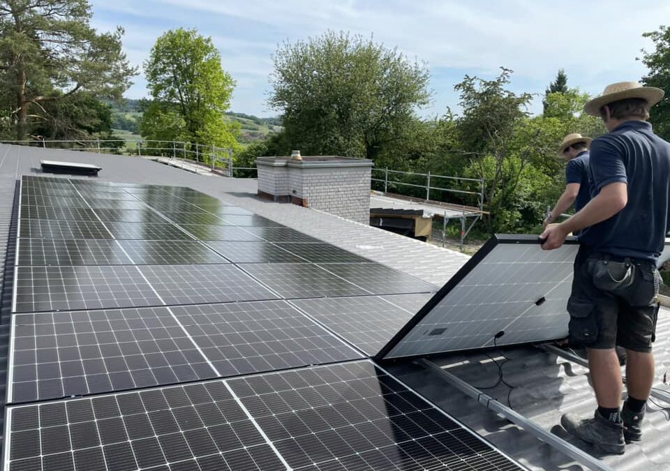 Photovoltaikanlage mit 16,2 kWp – schnell umgesetzt