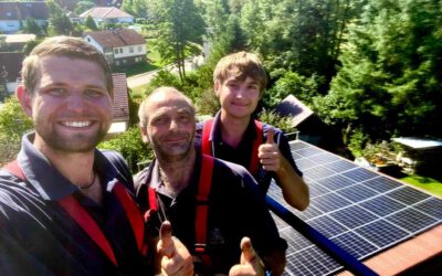 Tolle Photovoltaik-Anlage bei tollen Kunden!